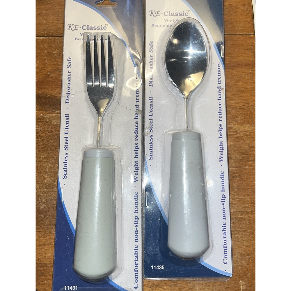 Kinsman KE Classic Weighted Utensils Spoon And Fork